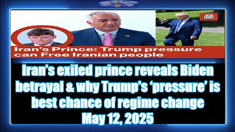 Iran’s exiled prince reveals Biden betrayal & why Trump's ‘pressure’ is best chance of regime change
