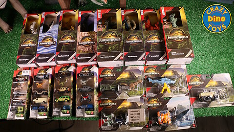 17 New Jurassic World Rebirth Dinosaur Toys Unboxed 2025 Tail Thrasher Spinosaurus Mattel Dino Toys