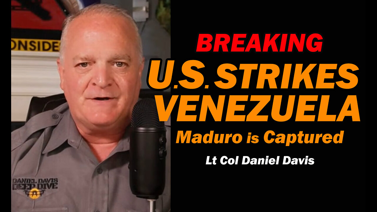 BREAKING: U.S. Large Scale Strikes on Venezuela /Lt Col Danniel Davis