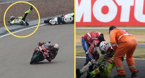 Franco Morbidelli Crash at German MotoGP Sprint