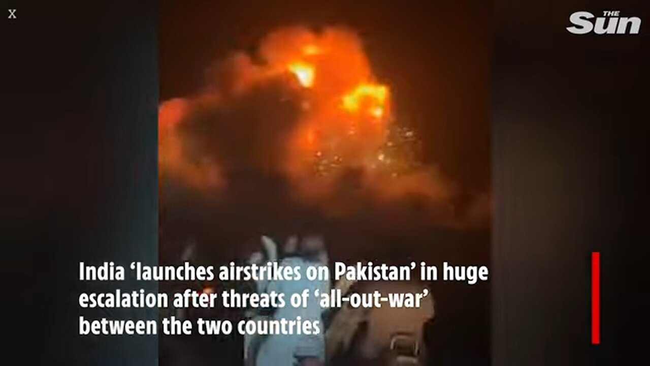 India reportedly strikes nine Pakistani targets