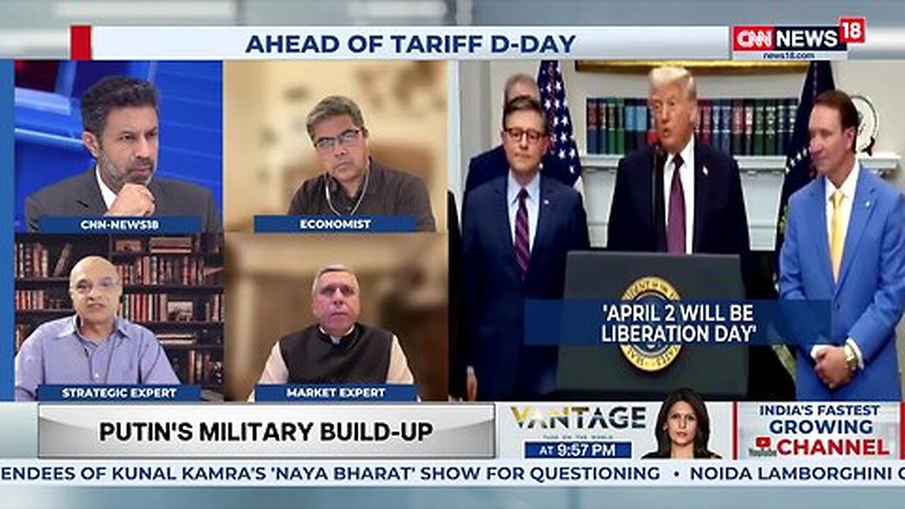 Can Ties Withstand Trump Tariff Terror _ _ Trump Tariff _ Trump India News _ News18 _ #thehardfacts
