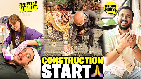 Started Our New Dream House Construction🙏🏻Shazi is in Trouble😱