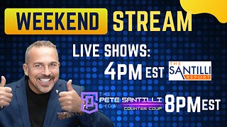 📺The Pete Santilli Show LIVE Feed 📺 ⚡️ Live Broadcasts Mon-Fri ▶️ 1pm ▶️ 5pm EST