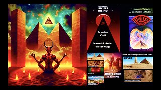 Demonic Artificial Intelligence Art Giza Egypt Lucifer Rising King Kong Brandon Kroll Victor Hugo
