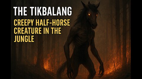 Tikbalang 😱 The Half-Horse Trickster of Philippine Mythology
