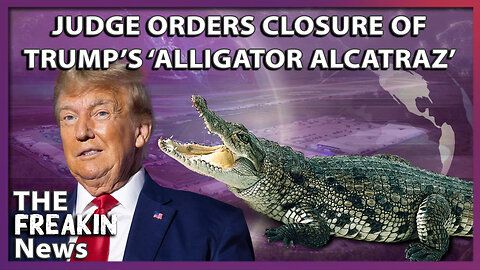 Judge Orders Closure Of Trump’s ‘Alligator Alcatraz’