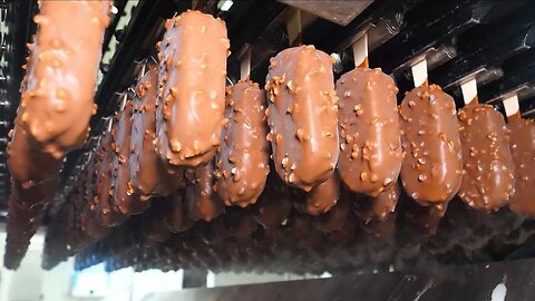 The Sweet Science of Ice Cream Bars - An Inside Look at the Chocolate Almond Factory