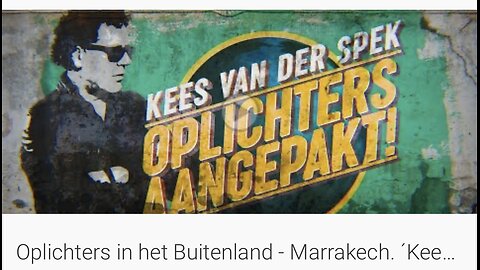 Kees van der spek 1,, marakech