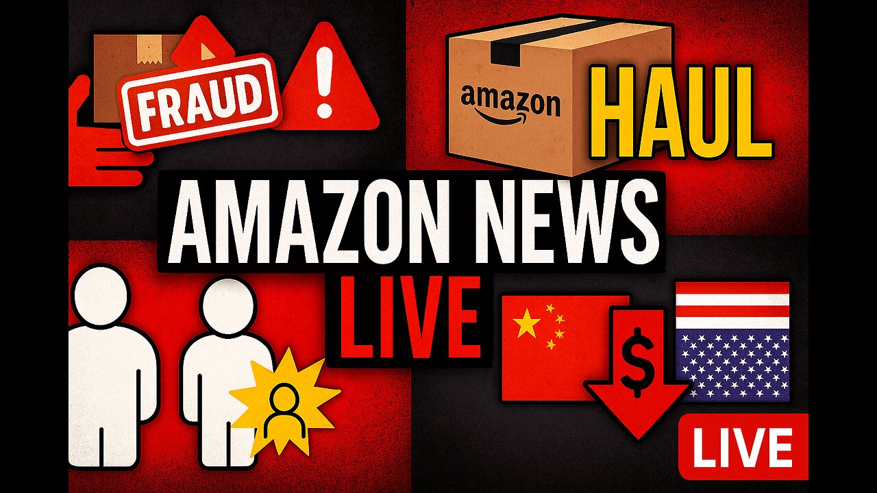 Amazon News Live: Customs Schemes, Haul Shake-Up & the Veteran Seller Edge