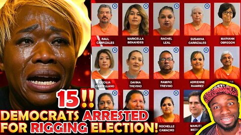 🚨15 Democrat Officials ARRESTED! Caught RIGGING ELECTION as Joy Reid Says TRUMP Will Rig Midterms!