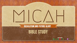 Micah (Old Testament Bible Study)