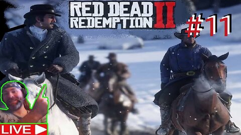Red Dead Redemption II part #11 story-mode playthrough (livestream)