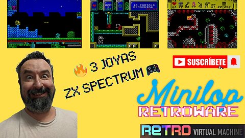 🎮 Probando 3 Joyas Homebrew de ZX Spectrum 🕹️ | Minilop Retroware