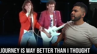 I didn't know Journey was this good - Girl Can't Help It (Reaction!)