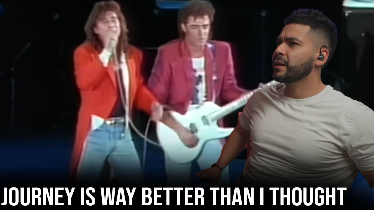 I didn't know Journey was this good - Girl Can't Help It (Reaction!)