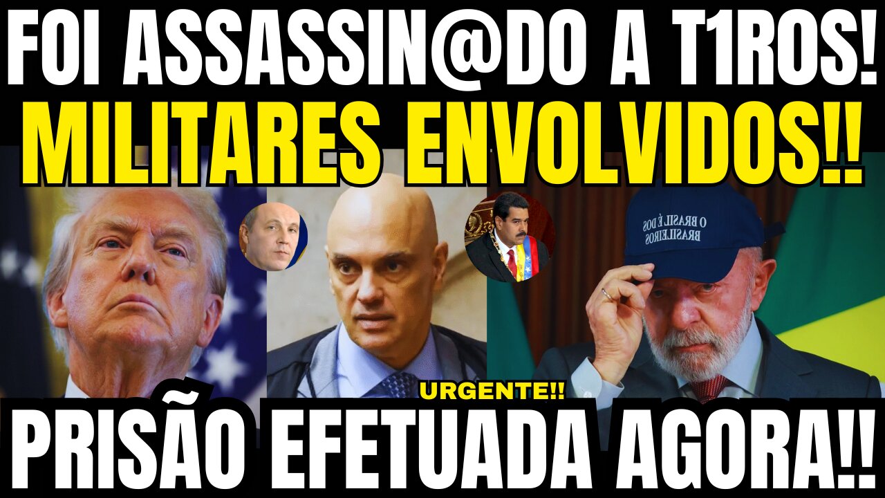 PRISÃ0 foi EFETUADA após ASSASSIN@TO!! DONALD TRUMP ACABA DE FECHAR O CERCO!! MADURO DESESPERADO!!