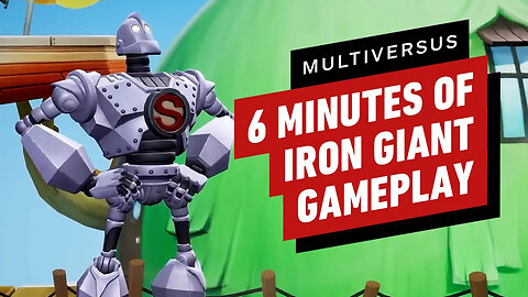 MultiVersus - 6 Minutes of Iron Giant Gameplay