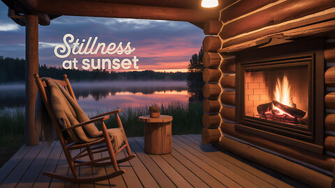 Stillness at Sunset: Soothing Music + Outdoor Nature Sounds for Focus, Calm & Sleep