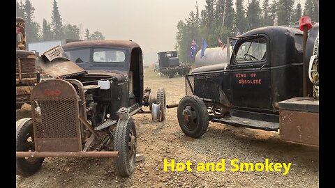 Too Hot for Us, Another Shop Day Working on the Snow Truck Door Aug 01 2025