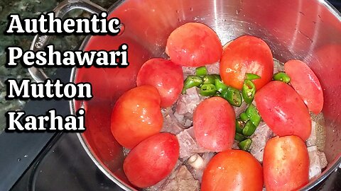 Authentic Peshawari Shinwari Mutton Karahi Recipe | Real Street Food Taste at Home | Khani Cooks