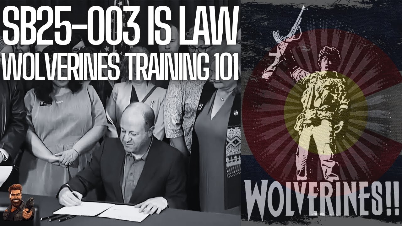 Communist Gov Jared Polis signed SB25-003 into Law, How to fight back as a WOLVERINE