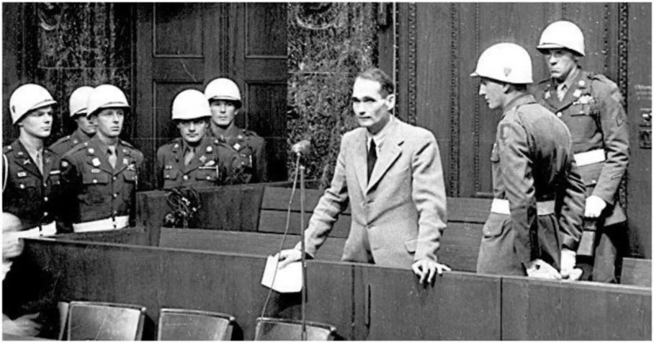 Rudolf Hess Schlussrede Nürnberger Tribunal 1946