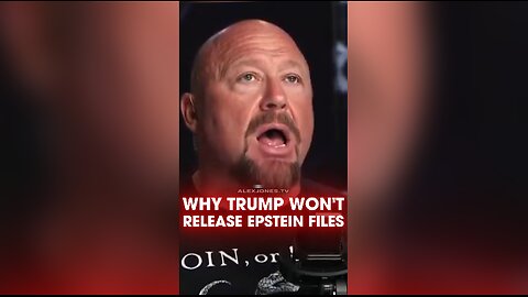 Alex Jones: Trump Believes Exposing Epstein / Mossad Pedo Rings Would Destroy America's Government - 7/9/25