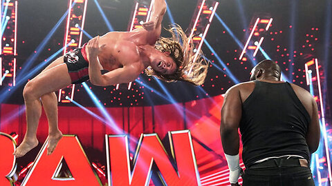 Riddle vs. Omos — Money in the Bank Qualifying Match: Raw, June 20, 2022 @wwefree