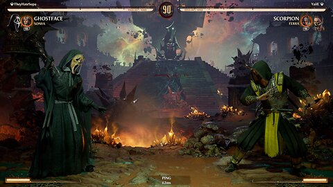 Mortal Kombat 1 Kombat League Full Match Scorpion vs Ghostface | Intense Set (4K)
