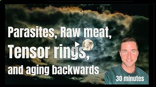 ⚡️⚡️⚡️ Паразиты, мифы о сыром мясе, тензорные кольца и старение назад. Мэтт Рёске