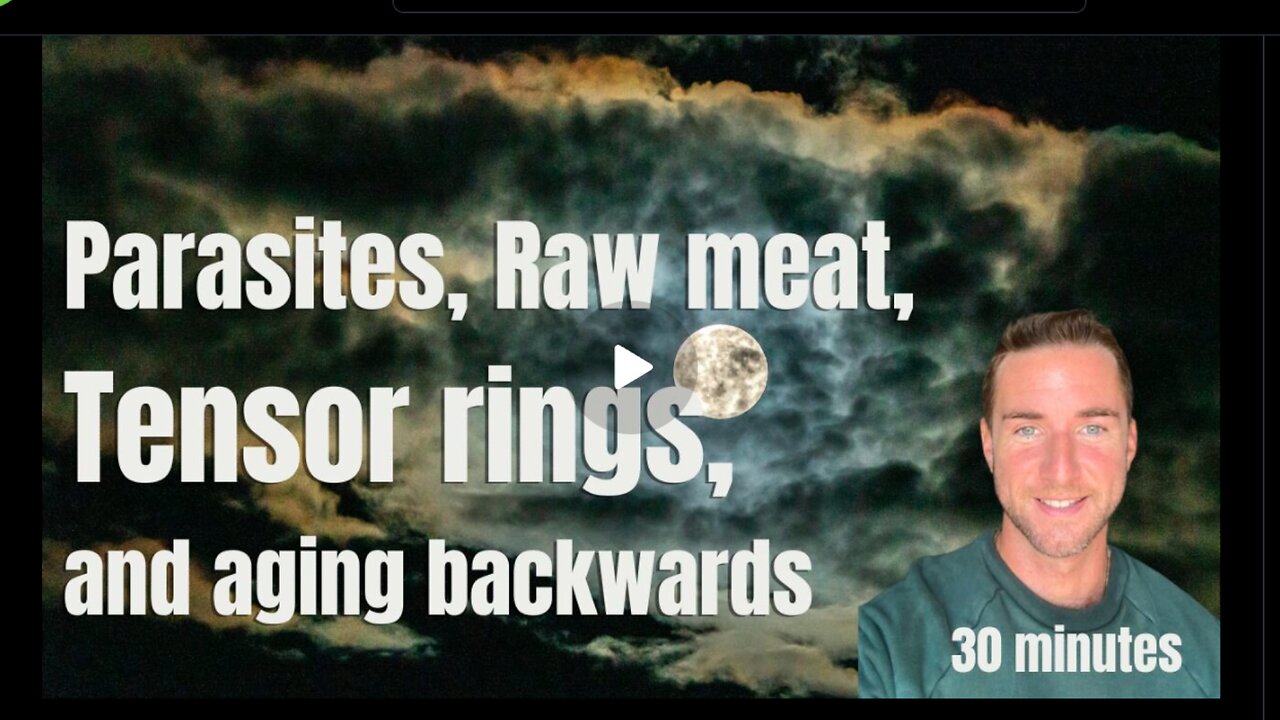 ⚡️⚡️⚡️ Паразиты, мифы о сыром мясе, тензорные кольца и старение назад. Мэтт Рёске