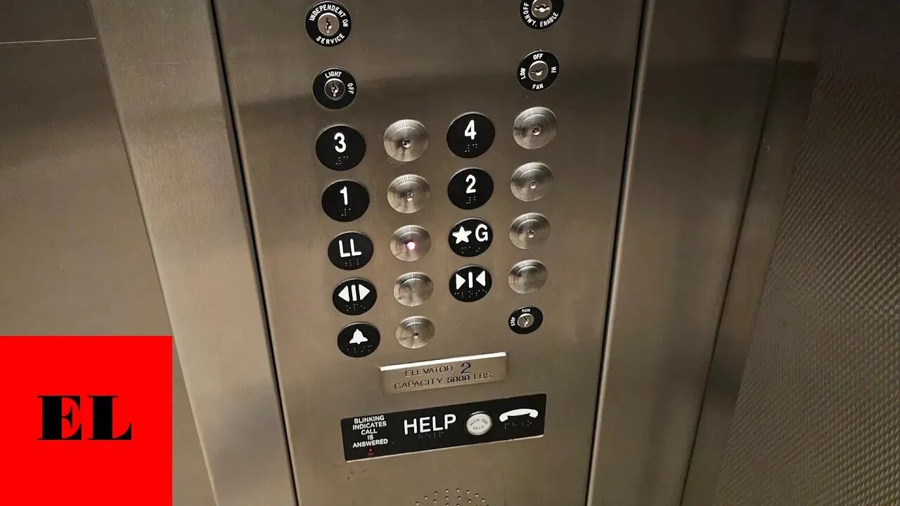 Strange Thyssenkrupp ISIS? Traction Elevators - UNC CH Bondurant Hall (Chapel Hill, NC)