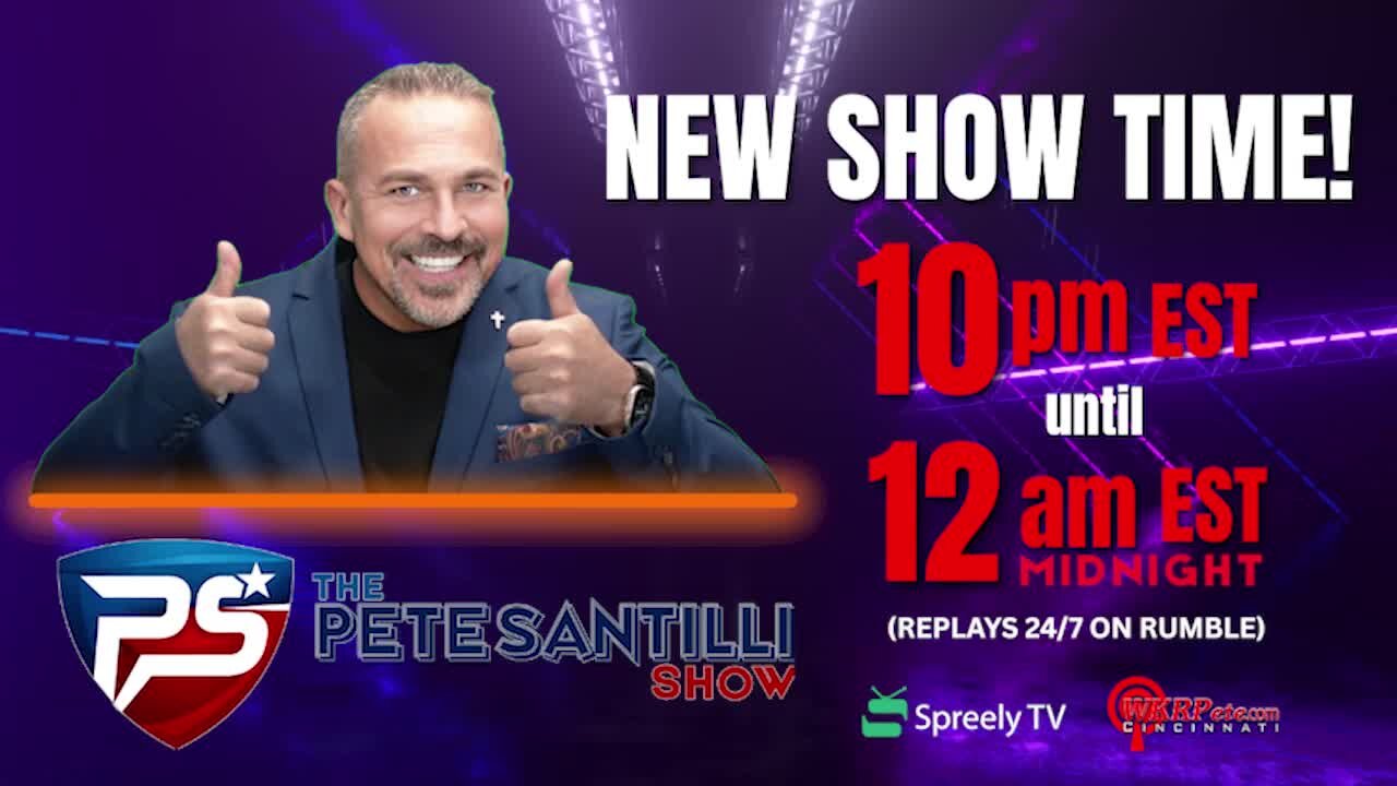 📺The Pete Santilli Show LIVE Feed 📺 ⚡️ Live Show Mon-Fri ▶️10pm-Midnight EST