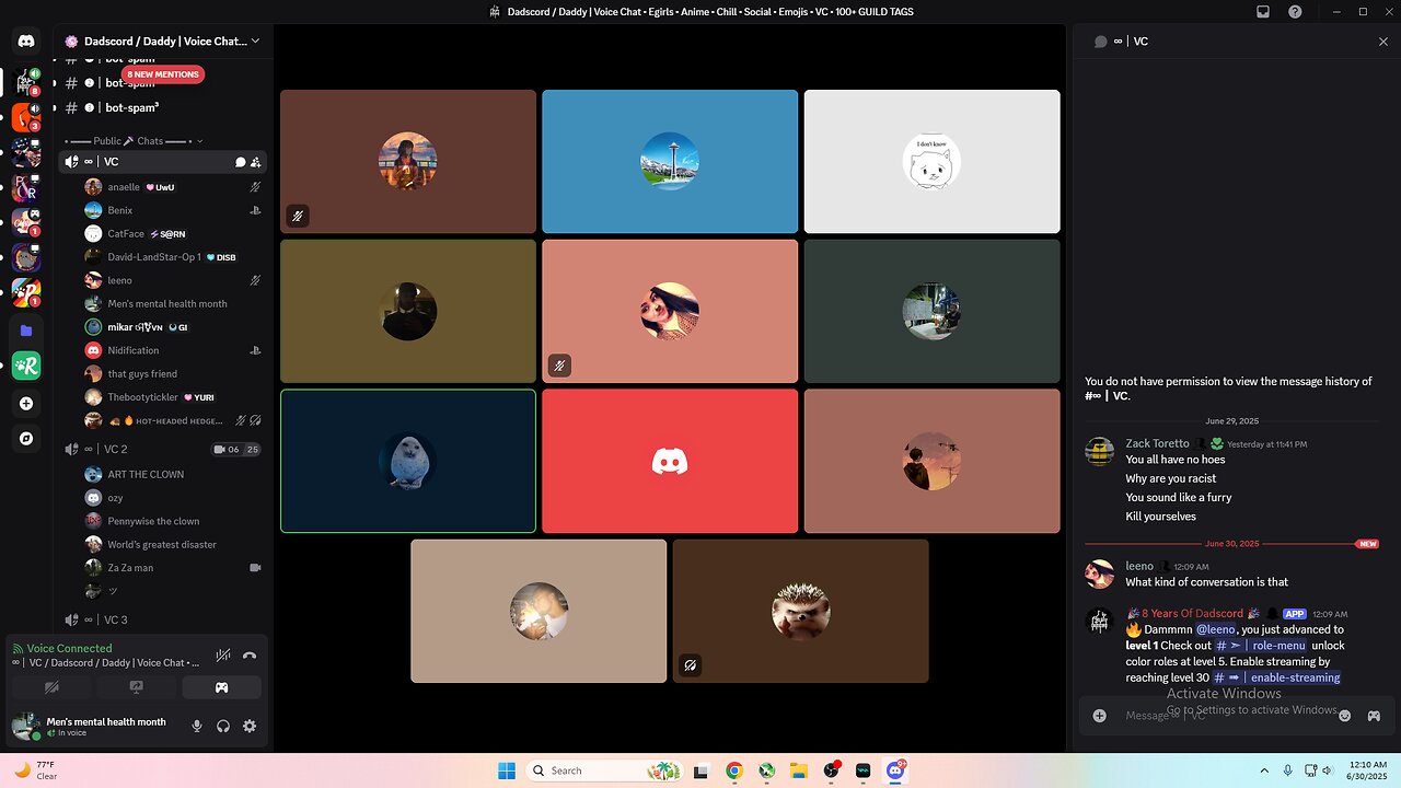 Live now in new chatting servers