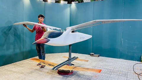 I spent 60 days bringing to life a soaring swallow over the sea !!!