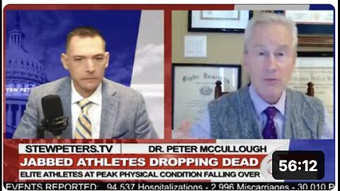 "Live: The Stew Peters Show with Dr. Peter McCullough and Dr. Gleddin"