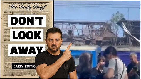 Russia's 'Triple War Crime' ✓Train, ✓ 14 Schools, ✓ Hospital