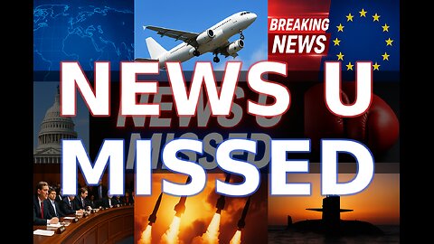 NEWS U MISSED WITH PAUL BROOKER & WARREN THORNTON FRIDAY 5TH SEPTEMBER 2025