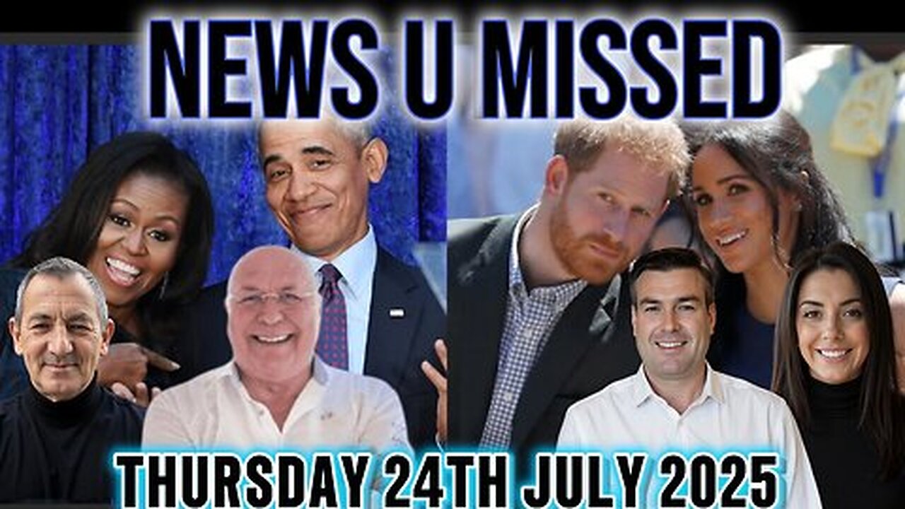 CHARLIE WARD DAILY NEWS WITH CHARLIE WARD & PAUL BROOKER THURSDAY 24TH JULY 2025