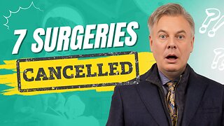 7 Surgeries Cancelled - This One Thing Can Change Your Life