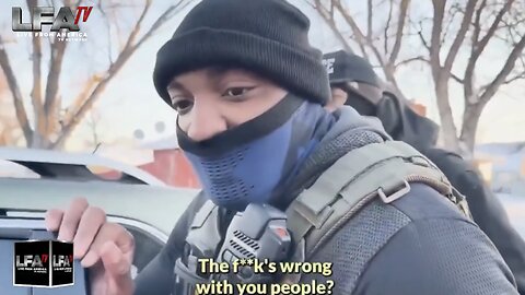 MN RIOTERS CALL BLACK ICE AGENT "HOUSE NI$$ER!)