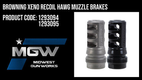 Browning XENO Recoil Hawg Muzzle Brakes M13 x 1.25