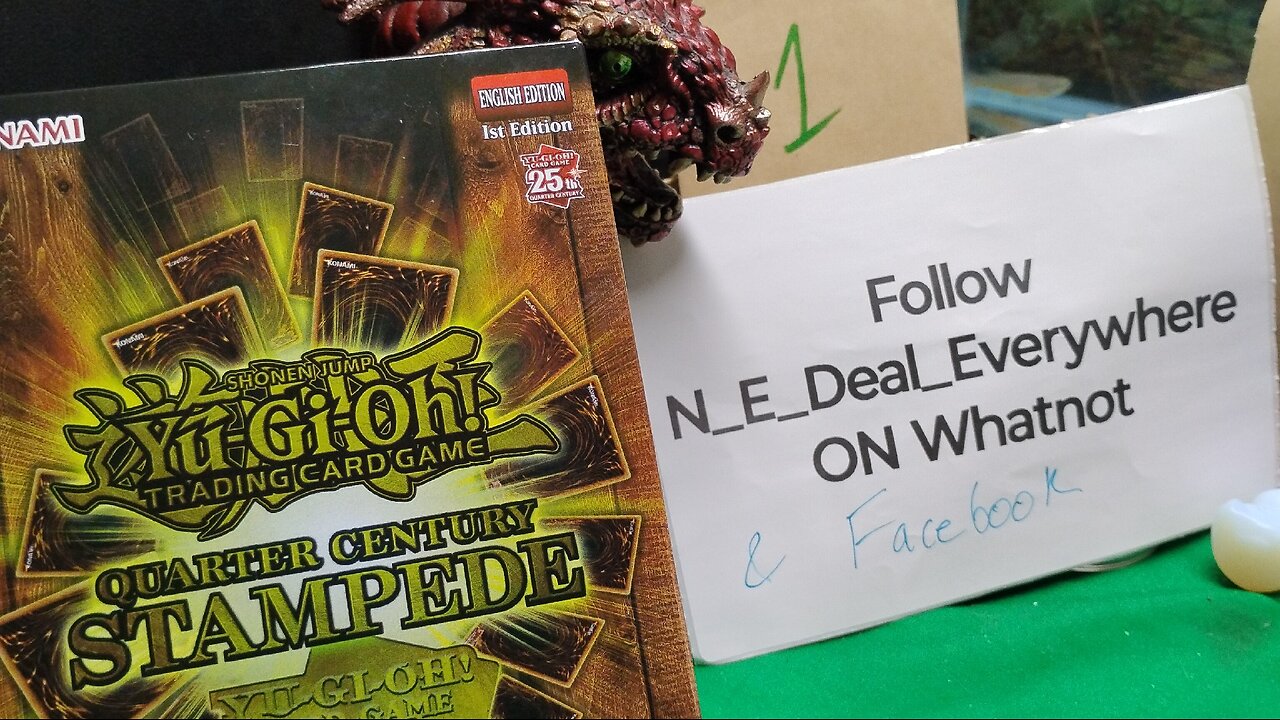 Yu-Gi-Oh! Quarter Century Stampede mini box opening