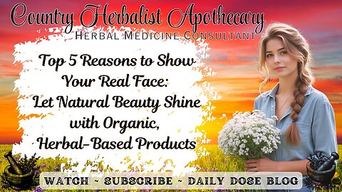 Top 5 Reasons to Show Your Real Face: Let Natural Beauty Shine with Organic, Herbal-Based Products