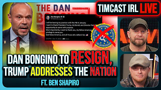 Dan Bongino To RESIGN, Trump Addresses The Nation