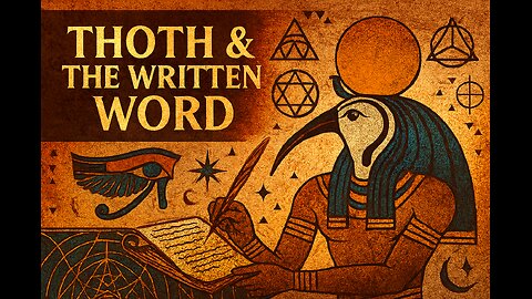 Thoth & The Written Word: Decoding the Ancient Egyptian Myth of Literacy and Knowledge