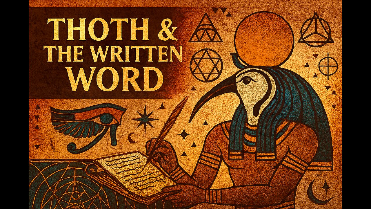 Thoth & The Written Word: Decoding the Ancient Egyptian Myth of Literacy and Knowledge