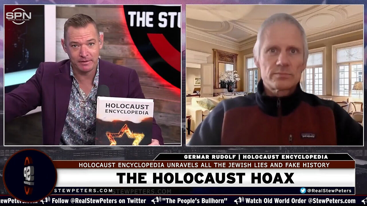 Stew Peters Interviews Germar Rudolf (Nov. 2024)