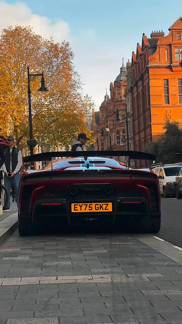 Red Ferrari Power 🔥🏎️